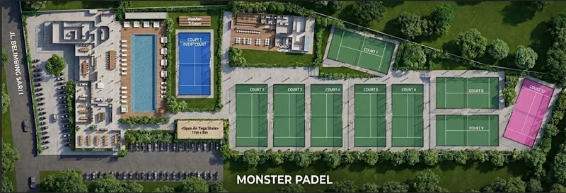 Monster Padel Bali padel club