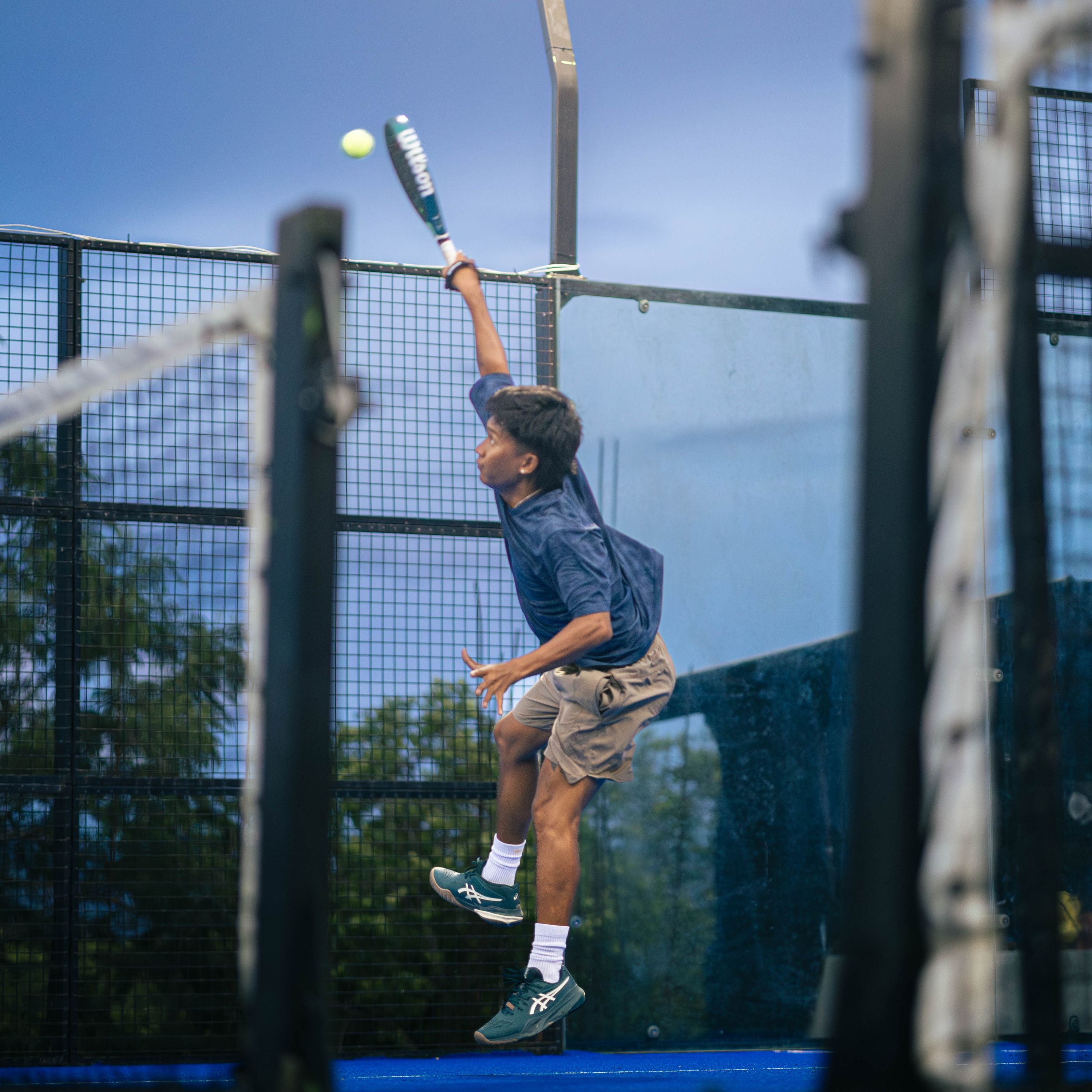 Francisco Santos III padel coach