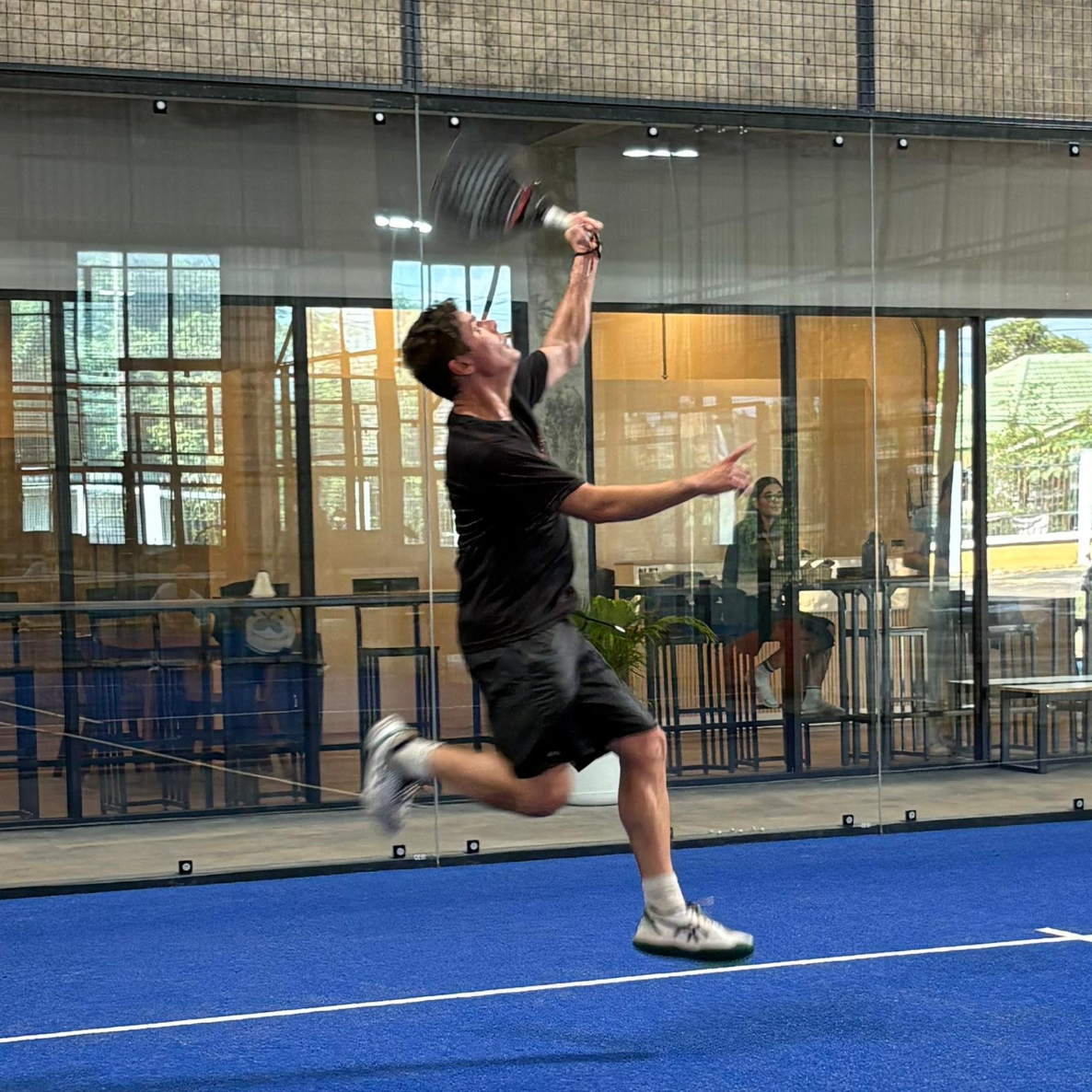 George Smith padel coach