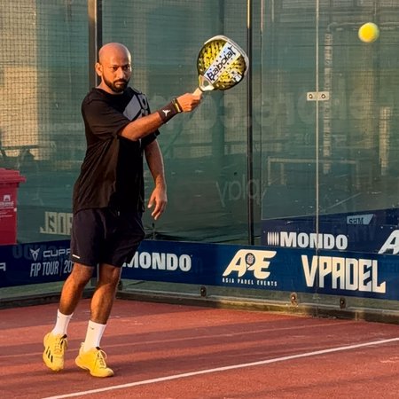 Kapil Gadhire padel coach