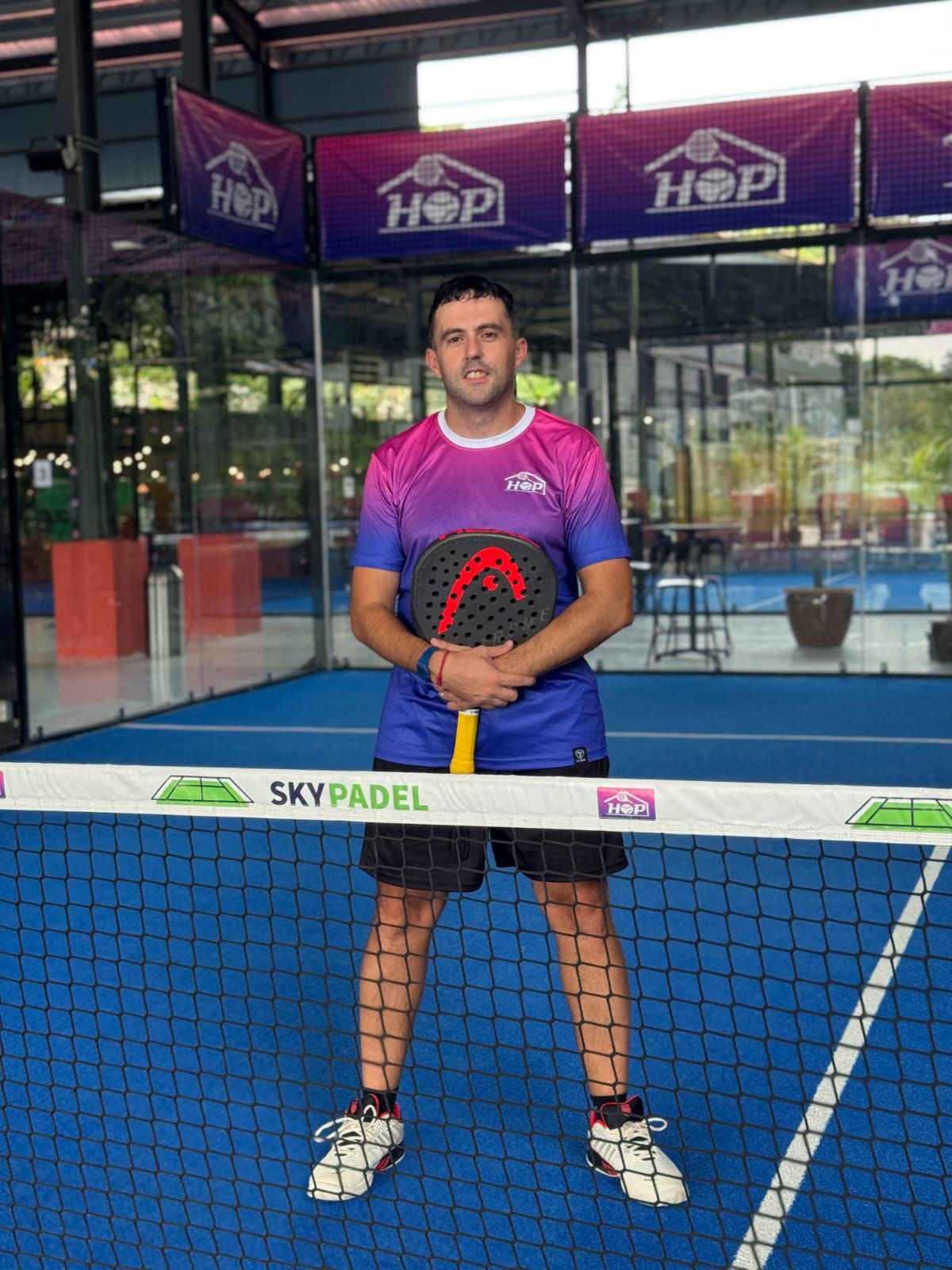 German Streitenberger padel coach